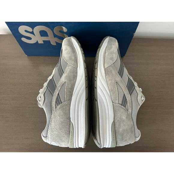 SAS Journey Men’s Walking Shoes 11.5 Triple Wide Orthopedic Gray Comfort Sneaker - Picture 5 of 12